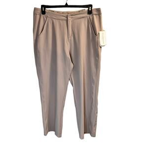 Royal Robbins Paseo Traveler II Pants UPF 50 Straight Leg Khaki Size 16 NEW